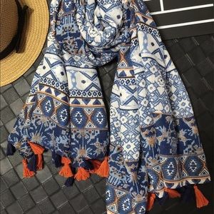 Classic Nepal Style Scarf - Item #023